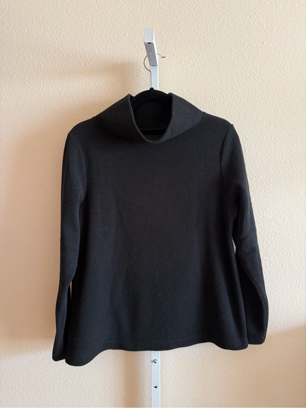 Dudley Stephens Black Cowl Neck Sweater